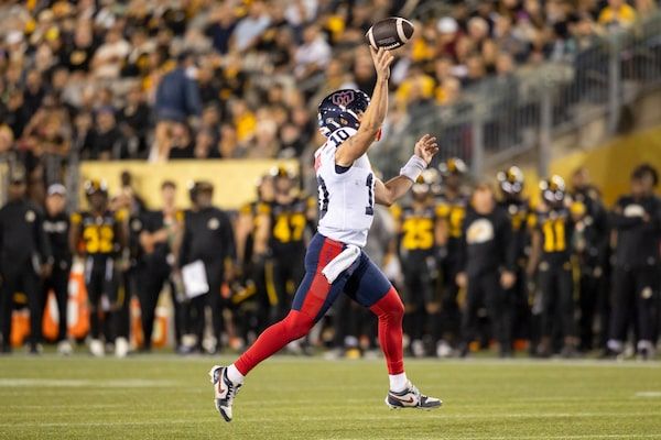 Alexander leads Alouettes to dominant 37-25 victory over Tiger-Cats in Hall of Fame game