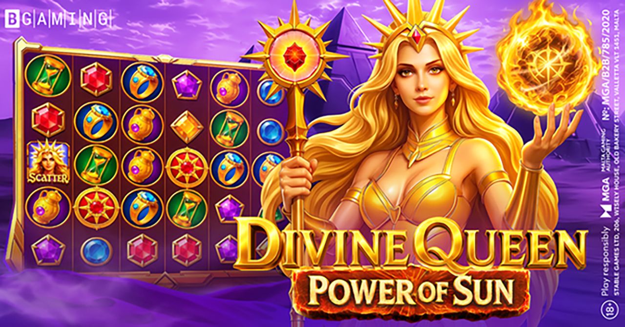 BGaming launches sequel slot Divine Queen: Power of Sun