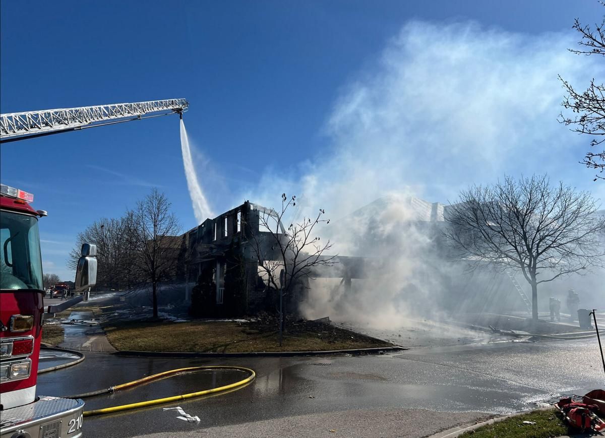 Brampton home sustains damage after vehicle fire, no injuries reported
