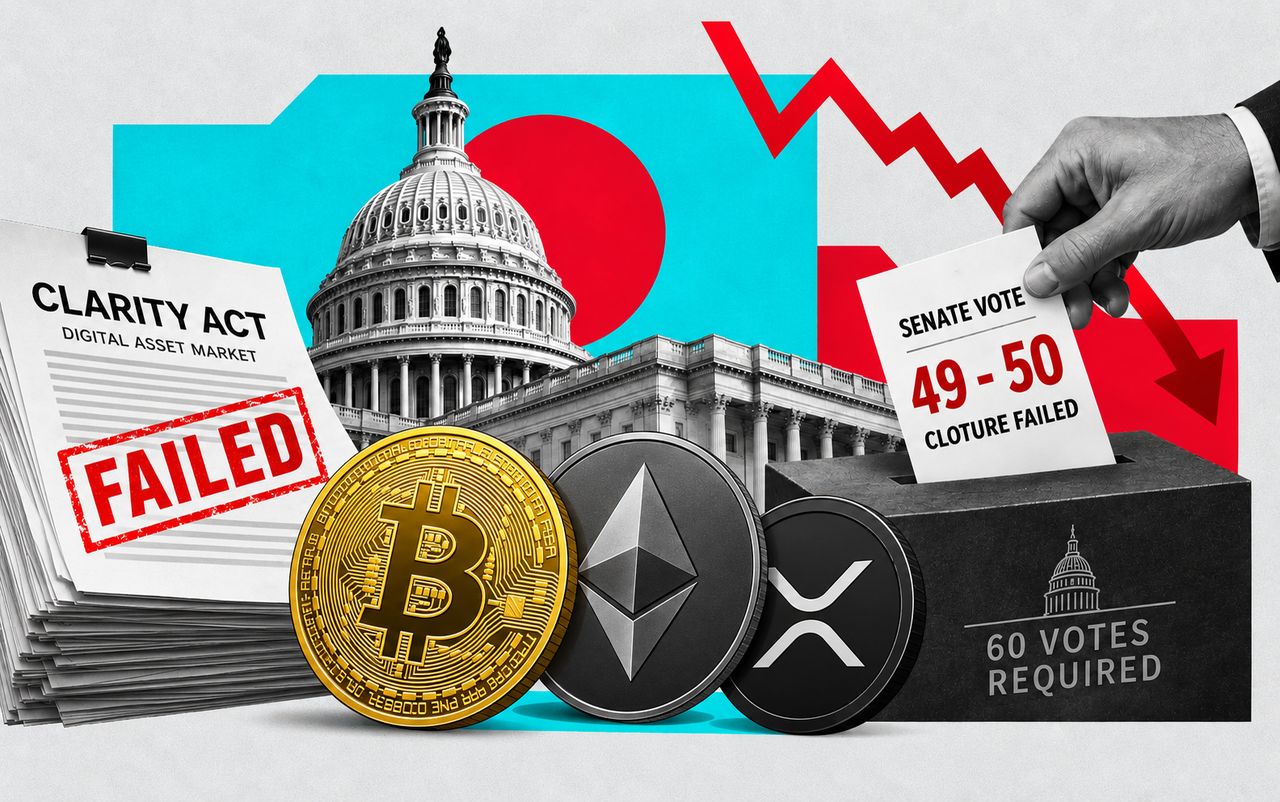 US Senate Rejects Digital Asset Market Clarity Act, Dealing Blow to Crypto and Gaming Industries