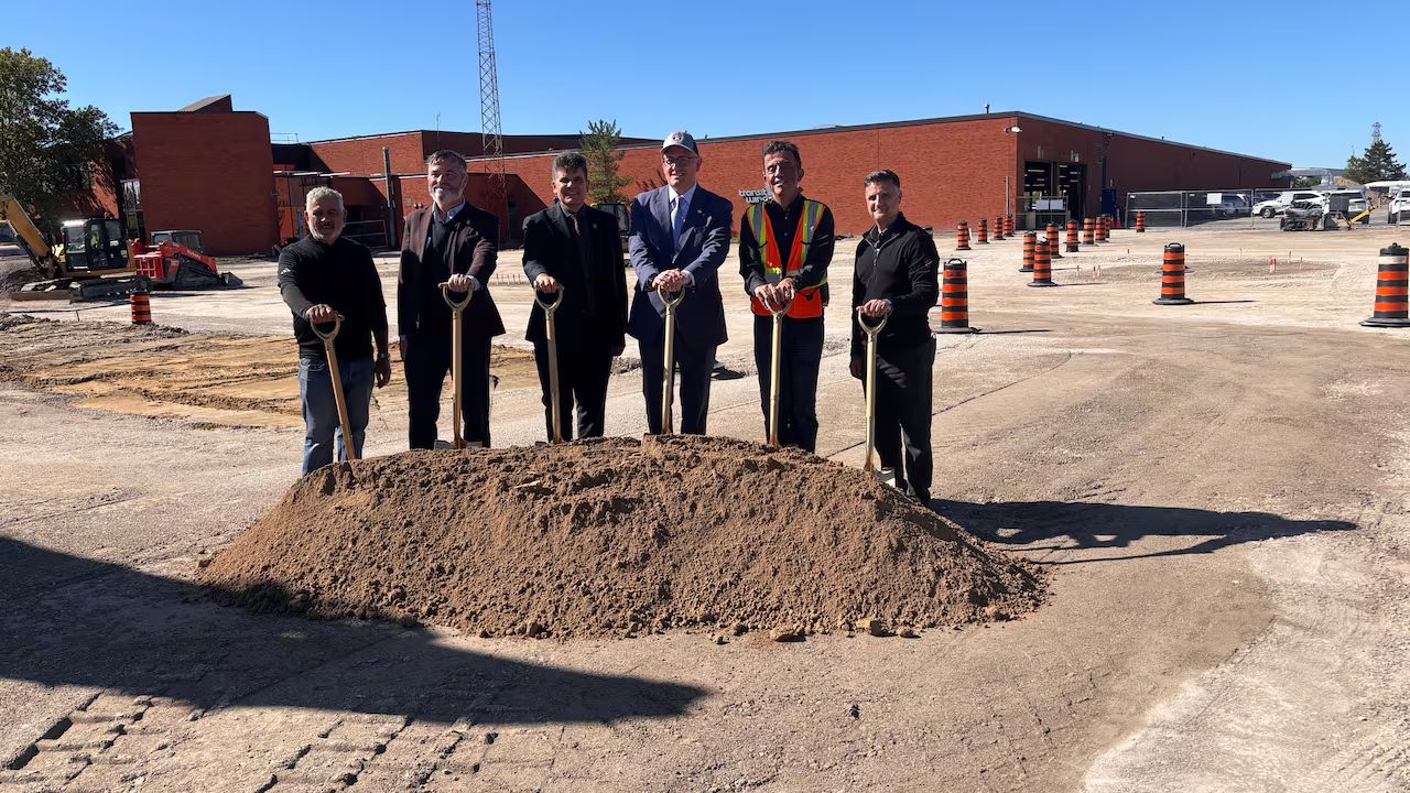 Windsor breaks ground on $32.5-million transit garage expansion