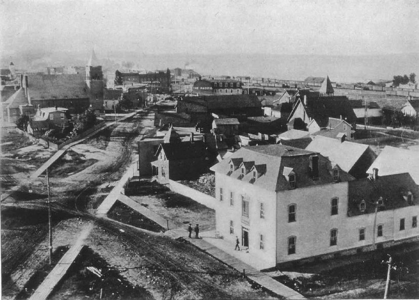 Downtown North Bay, Ontario, Canada - 1905.