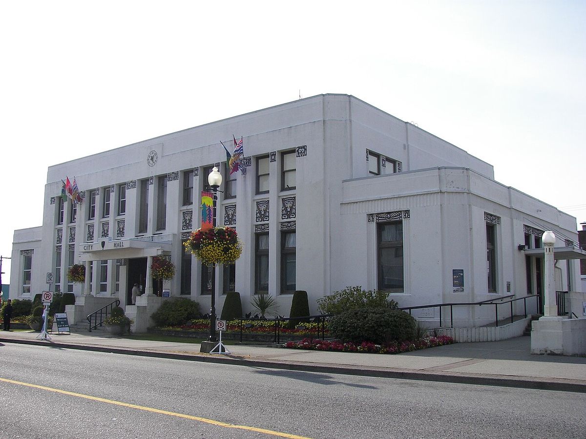City Hall, Prince Rupert, British Columbia.
