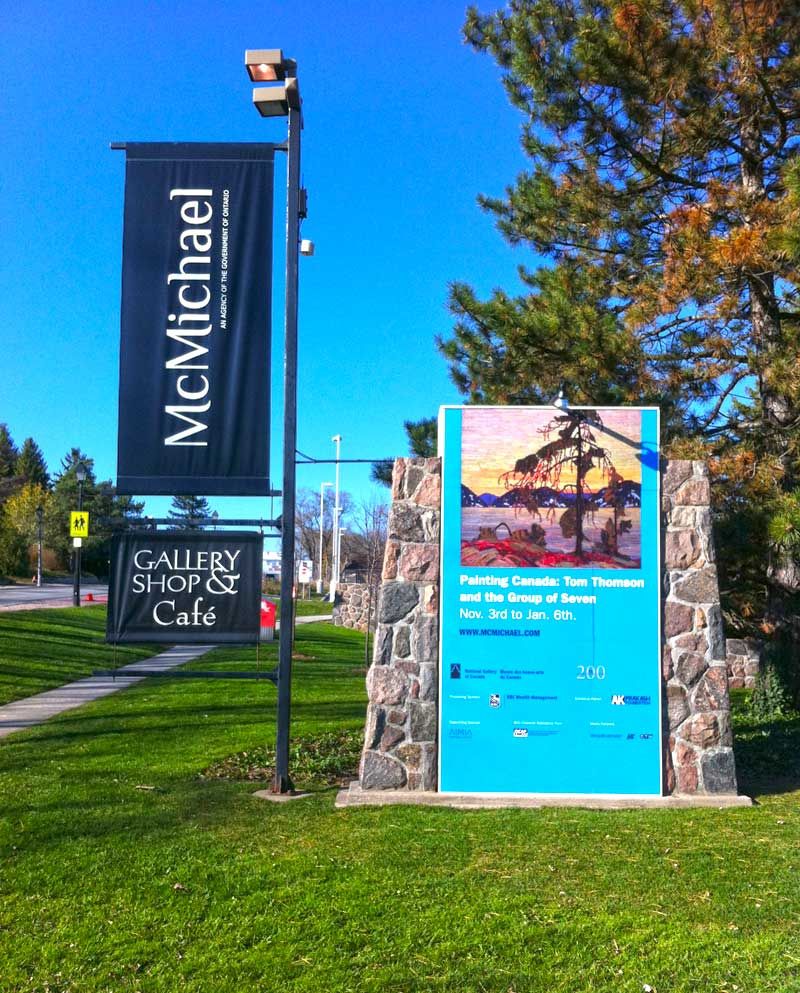 McMichael Canadian Art Collection entrance