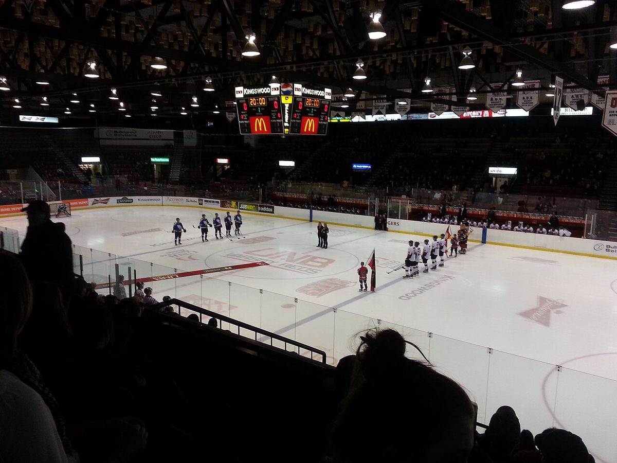 Interior of the Aitken Center located on the campus of the University of New Brunswick in Fredericton, Canada.