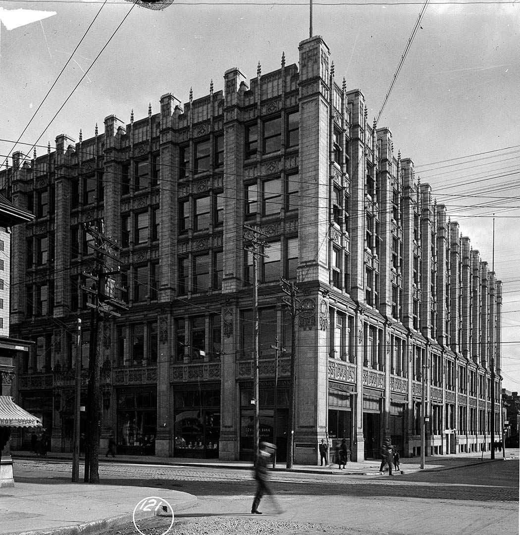 299 Queen Street West, then the Methodist Church offices, southeast corner of Queen and John streets (Toronto, Canada)