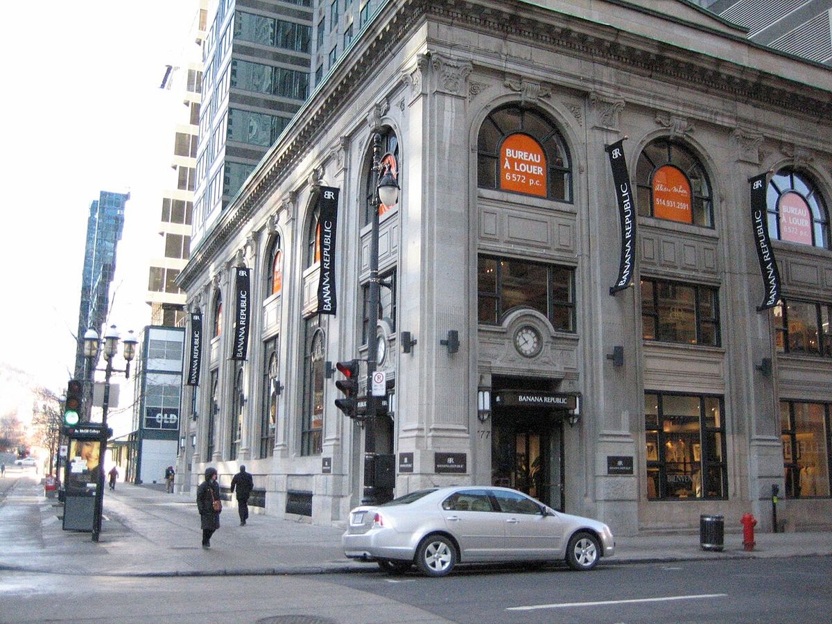777 Sainte-Catherine Street West, Montreal, Quebec, Canada. "I took this photo when i was downtown"