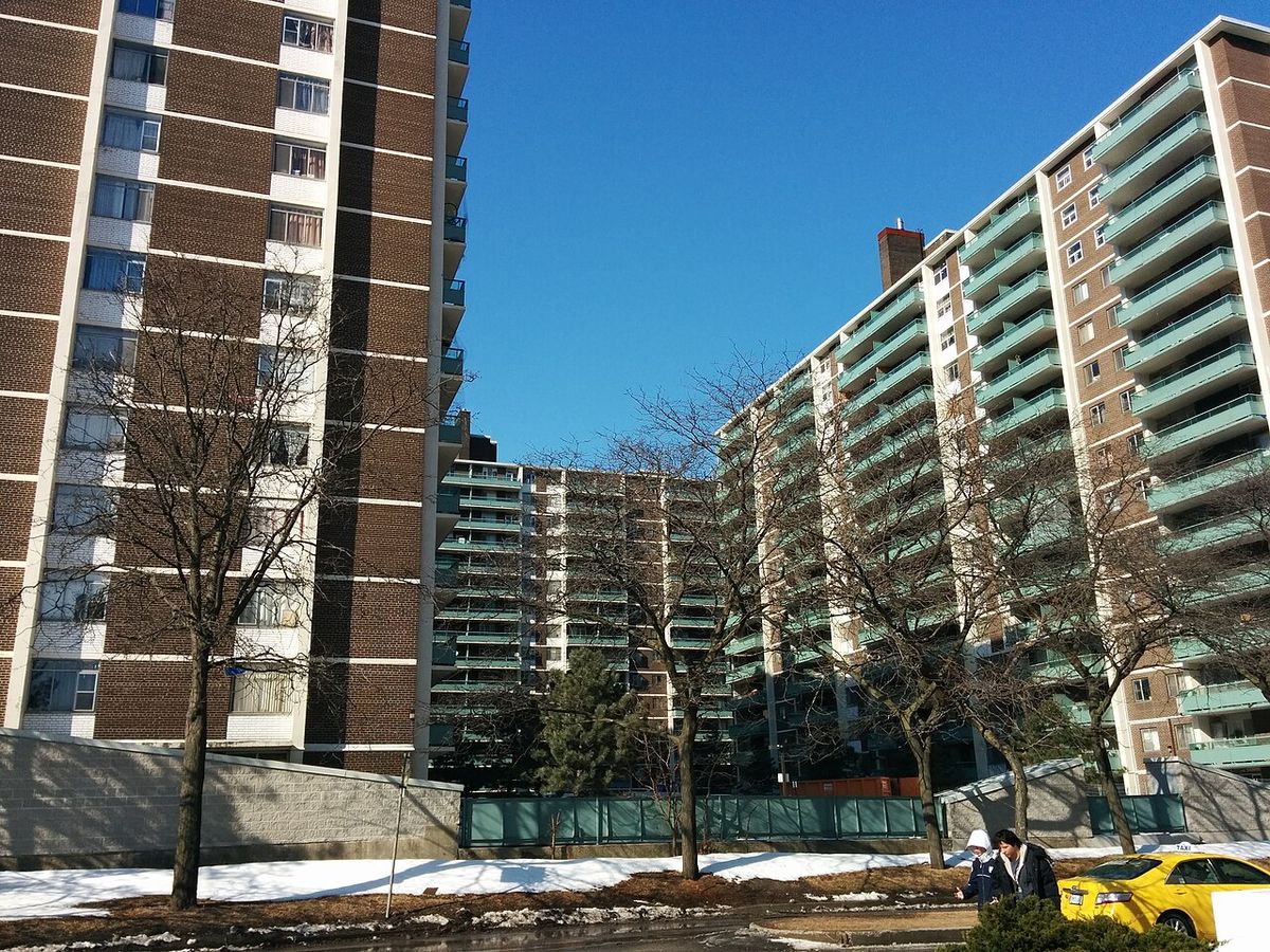 St. Jamestown high rises