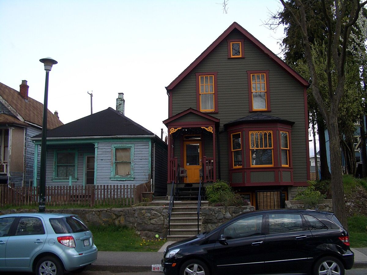 Houses in Strathcona, Vancouver
