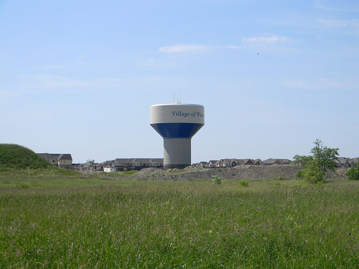 Watertower in Waterdown, Ontario, Canada
