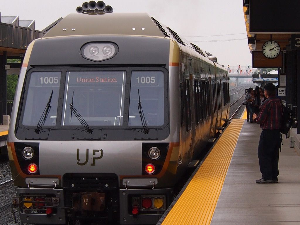 UP Express launch at Weston station