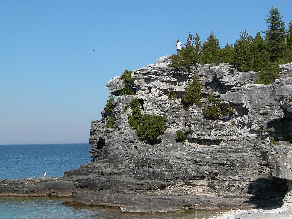 The Escarpment at Bruce Peninsula National Park - Photo by Shari Chambers www.newmediadesigns.biz