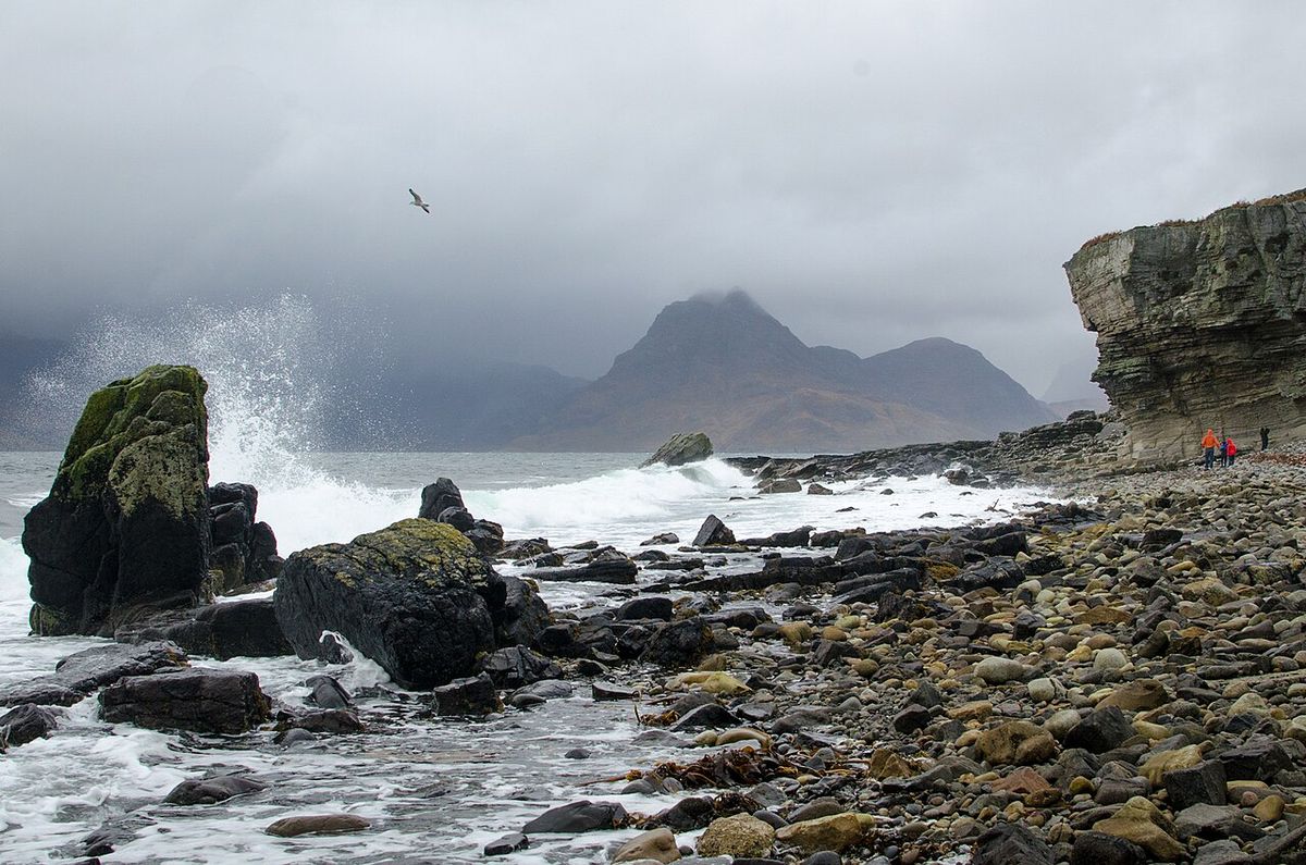 Hurricane Gonzalo brought some photo opportunities with him.