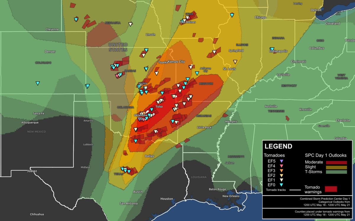 Tornado outbreak of May 18-21, 2013